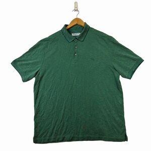 Tommy Bahama Golf Polo Shirt Mens XL Green Short Sleeve Performance